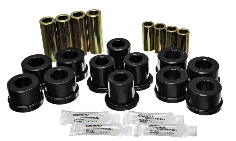 ES Cntrl Arm Bushings - Black - Energy Suspension 87-92 Toyota Supra Black Front Control Arm Bushing Set