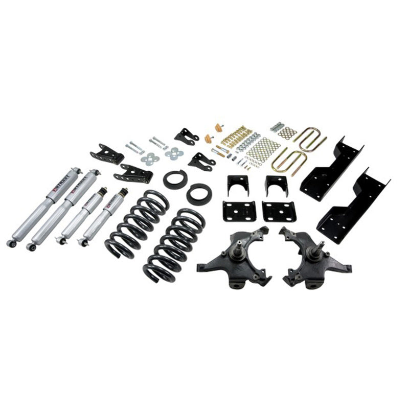 BT Lower Kit w SP Shocks - Belltech LOWERING KIT WITH SP SHOCKS