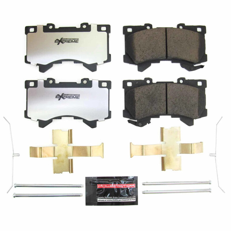PSB Z36 Truck & Tow Brake Pads - Power Stop 2022 Lexus LX600 Front Z36 Truck & Tow Brake Pads w/Hardware