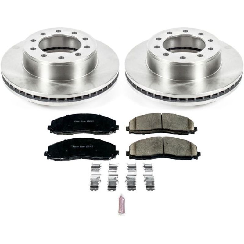PSB Autospecialty Rotor - Power Stop 2016 Ford F-350 Super Duty Front Autospecialty Brake Kit