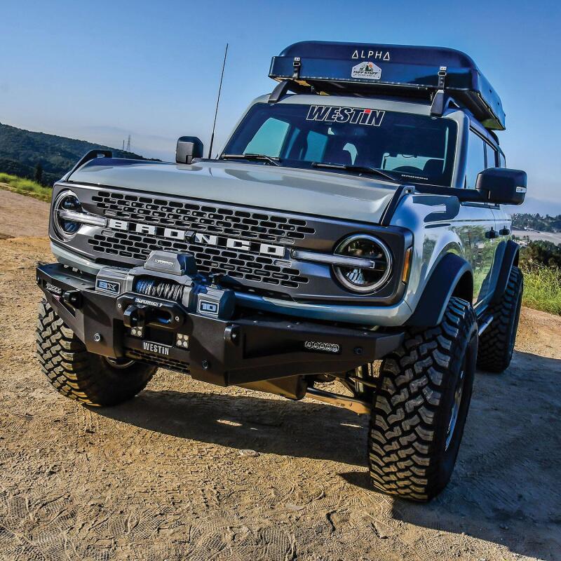 WES XTS Bumpers - Westin 21-23 Ford Bronco(w/sensors excl. Bronco Sport) XTS Bumper - Textured Black