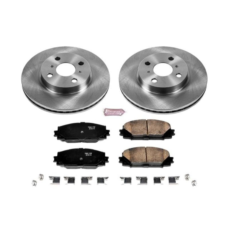PSB Autospecialty Kit - Power Stop 2013 Scion iQ Front Autospecialty Brake Kit