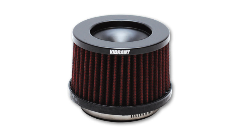 VIB Air Filters - Vibrant The Classic Perf Air Filter 4.75in O.D. Cone x 3-5/8in Tall x 4in inlet I.D. Turbo Outlets