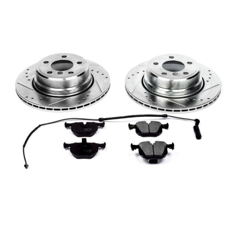 PSB Z23 Evolution Kit - Power Stop 02-06 BMW X5 Rear Z23 Evolution Sport Brake Kit