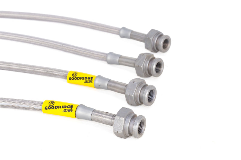 GR G-Stop Brake Line Kits - Goodridge 92-95 Honda Civic All Models w/ Rear Drum / 93-00 Del Sol Rear Drum SS Brake Lines