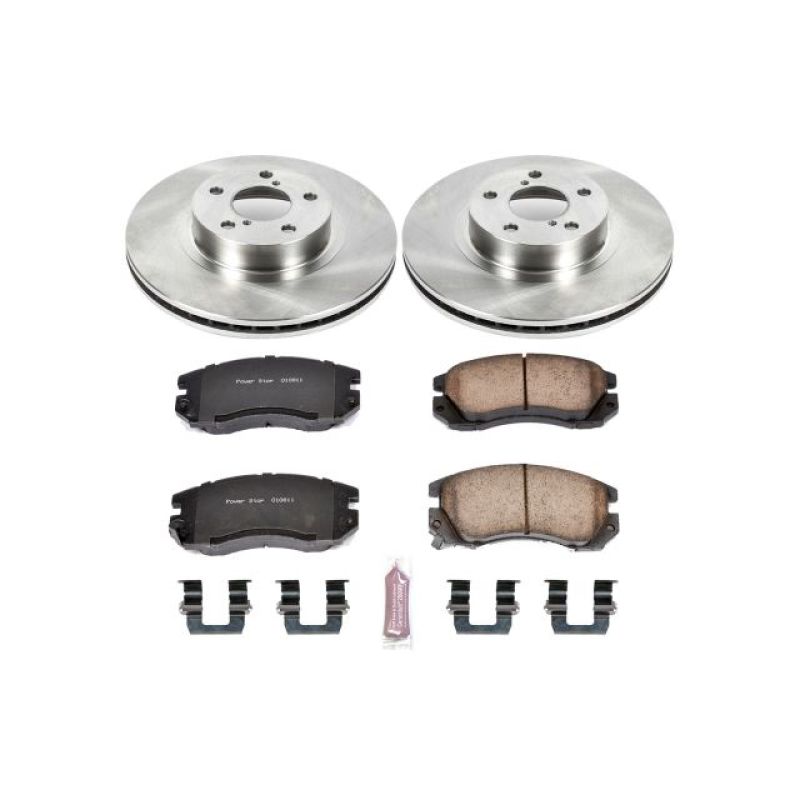 PSB Autospecialty Kit - Power Stop 1996 Subaru Legacy Front Autospecialty Brake Kit