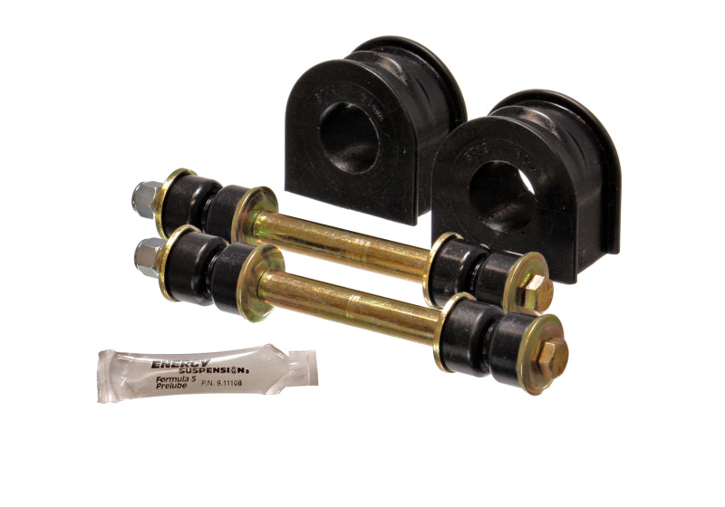 ES Sway Bar Bushings - Black - Energy Suspension 99-04 Ford F150 Lightning 2WD 31mm Black Front Sway Bar Bushing Set (Inc E/Links)