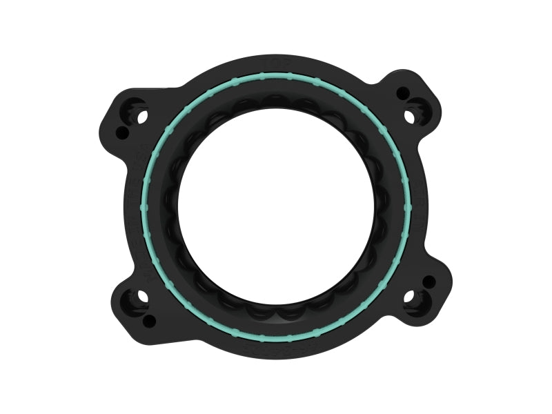 AFE Silver Bullet TBS - aFe 2020 Vette C8 Silver Bullet Aluminum Throttle Body Spacer / Works With aFe Intake Only - Black