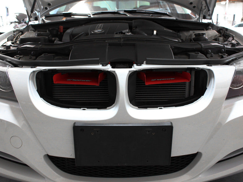 AFE P5R Air Intake - aFe MagnumFORCE Intakes Scoops AIS BMW 335i (E90/92/93) 07-13 L6-3.0L (Red)