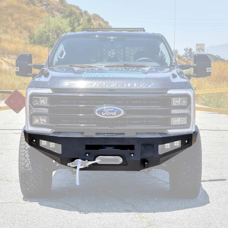 WES Pro-Series Bumpers - Westin 23-24 Ford F250/350 Pro-Series Front Bumper - Textured Black