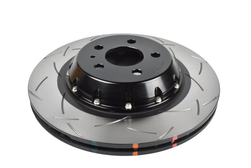 DBA 5000 Series Slotted Rotors - DBA 17-23 Tesla Model 3 (w/355mm Front Rotor) Front 5000 Series 2-Piece Slotted Rotor w/Black Hat