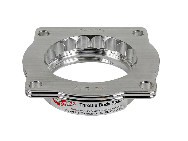 AFE Silver Bullet TBS CARB Approved - aFe Silver Bullet Throttle Body Spacers TBS BMW 5 Series (E60) 06-10 V8-4.8L