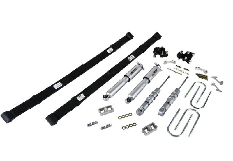 BT Lower Kit w SP Shocks - Belltech LOWERING KIT WITH SP SHOCKS