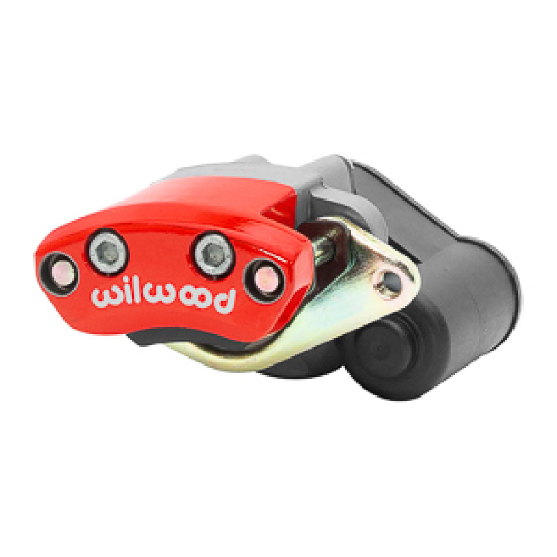 WIL Parking Brake Caliper - Wilwood Red Electric Parking Brake Caliper - 4.75in Bracket - 0.15-0.39in - Left