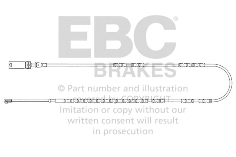 EBC Wear Leads - EBC 2010-2013 BMW 128 3.0L Rear Wear Leads