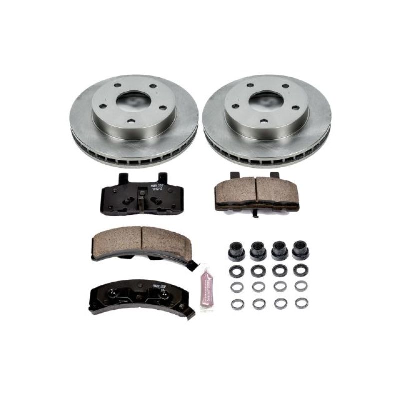 PSB Autospecialty Kit - Power Stop 94-99 Dodge Ram 1500 Front Autospecialty Brake Kit