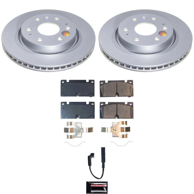 PSB Z17 Evolution Coated Kit - Power Stop 23-24 Chevrolet Colorado Front Z17 Coated Brake Kit