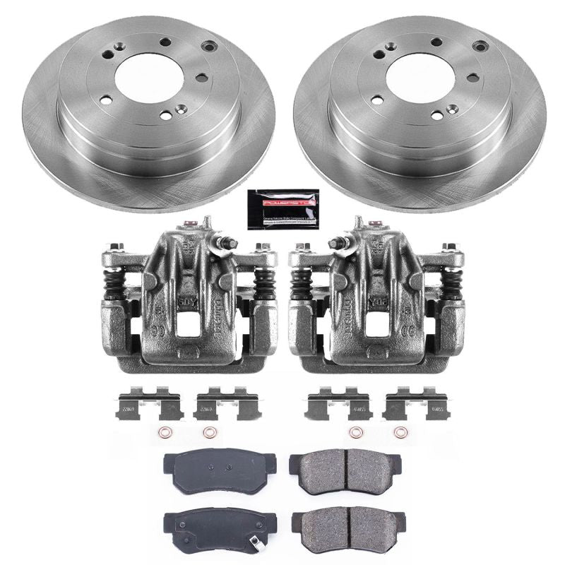 PSB Autospecialty Kit w/Cals - Power Stop 06-09 Hyundai Azera Rear Autospecialty Brake Kit w/Calipers