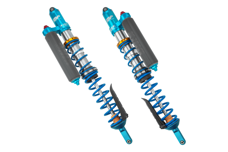 KIN 3.0 Coilovers - King Shocks Can Am Maverick R 3.0 Rear Coilover w/ Adj & Finned Res. Mid-Port Swivel