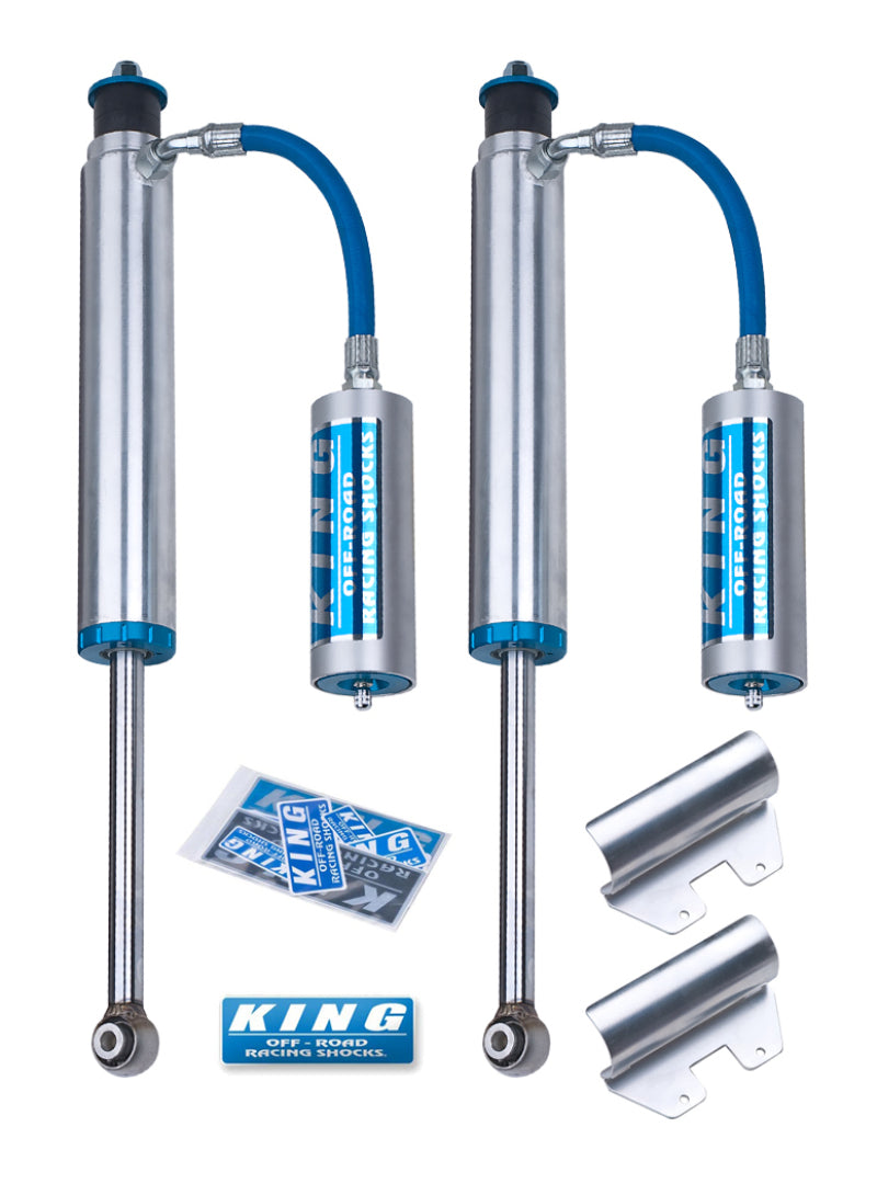 KIN 2.5 Shocks - King Shocks 1996+ Toyota Land Cruiser 90 Rear 2.5 Dia Remote Reservoir Shock (Pair)
