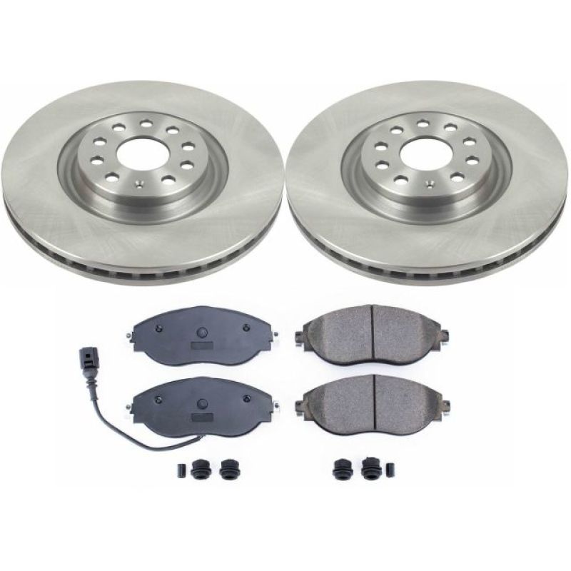 PSB Autospecialty Kit - Power Stop 12-17 Volkswagen CC Front Autospecialty Brake Kit