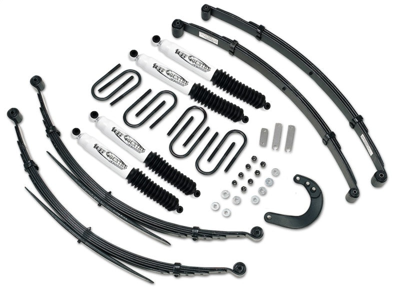 TUF Lift Kits - Tuff Country 88-91 Chevy Suburban 3/4 Ton 4X4 4in Lift Kit HD (w/56in Rr Springs SX8000)