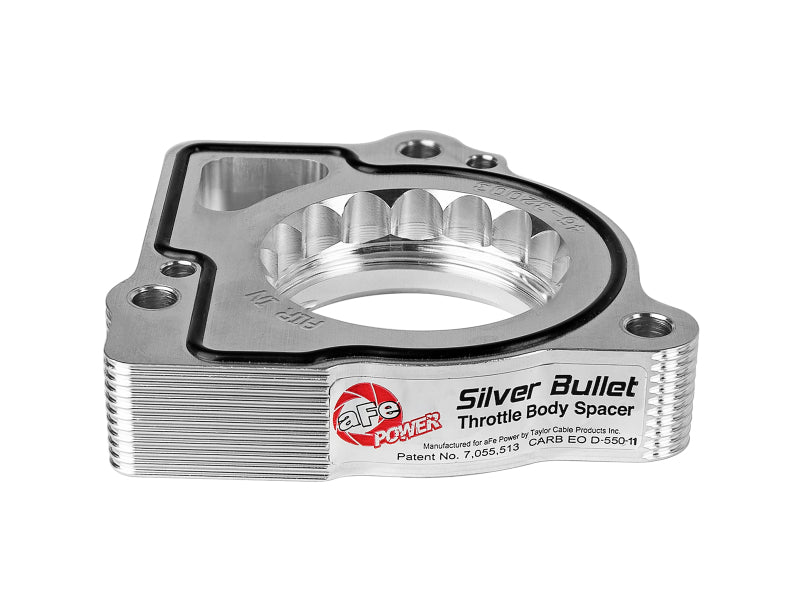 AFE Silver Bullet TBS CARB Approved - aFe Silver Bullet Throttle Body Spacers TBS Dodge Dakota/Durango 00-09 V8-4.7/5.7L HEMI