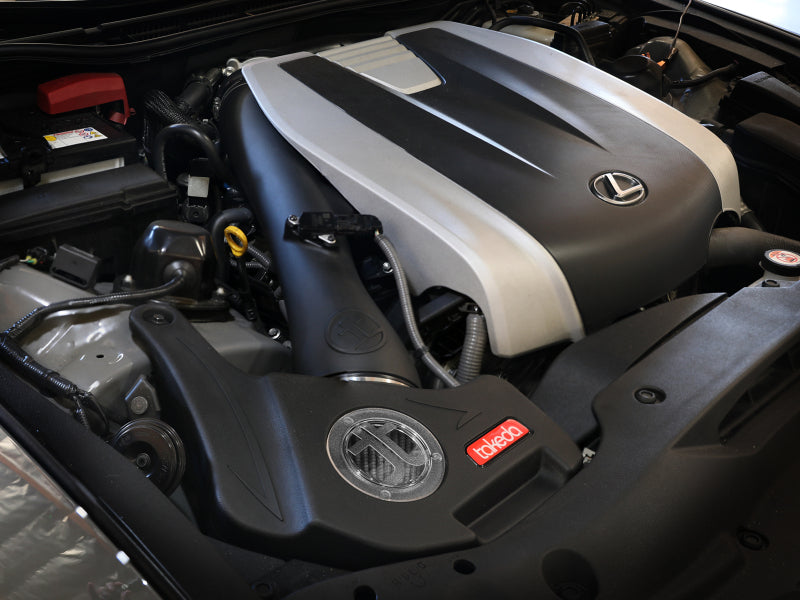 AFE Takeda Momentum Intake - aFe Momentum Intake System W/ Pro Dry S Filter 21-24 Lexus IS300/IS350 V6 3.5L