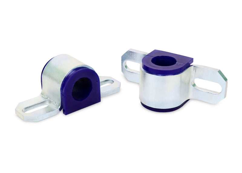 SPR Bushing Kits - SuperPro MGB/C 22mm Sway Bar Mount Bushing & Bracket Set