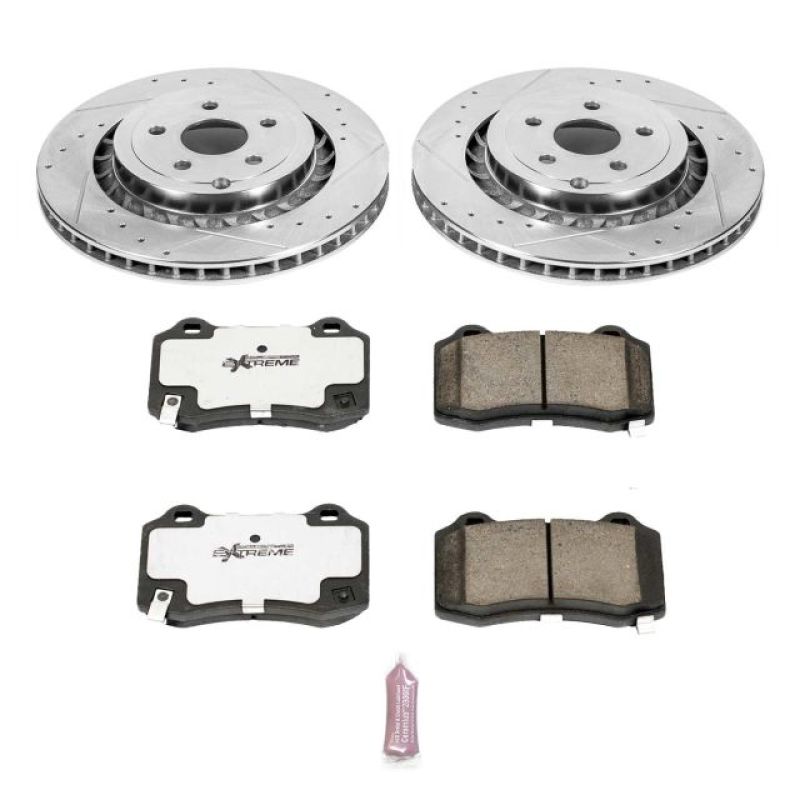 PSB Z26 Street Warrior Kit - Power Stop 15-17 Chevrolet SS Rear Z26 Street Warrior Brake Kit