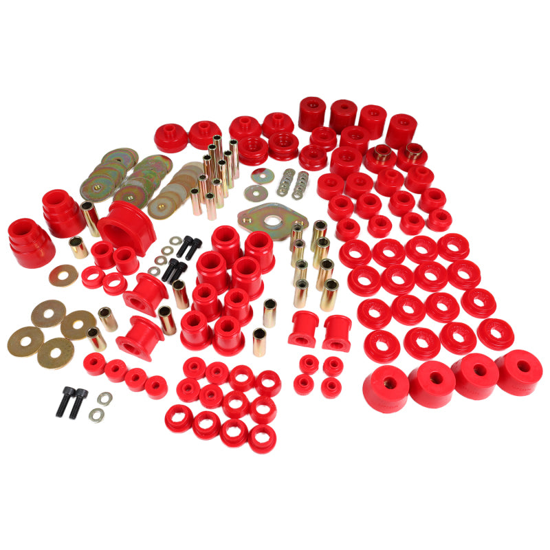 ES Hyper-Flex Sets - Red - Energy Suspension 98-99 Toyota 4Runner 4WD Red Hyper-flex Master Bushing Set