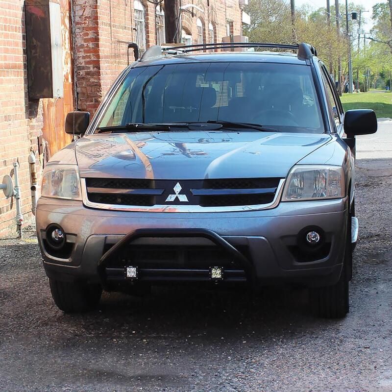 WES Bull Bars - Safari - Westin Safari Light Bar Universal (11.5in mounting depth) - Black