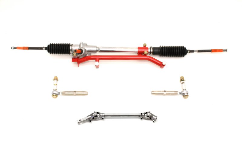 BMR Manual Steering Racks - BMR 93-02 F-Body Manual Steering Conversion Kit (For Stock K-Member Only) - Red