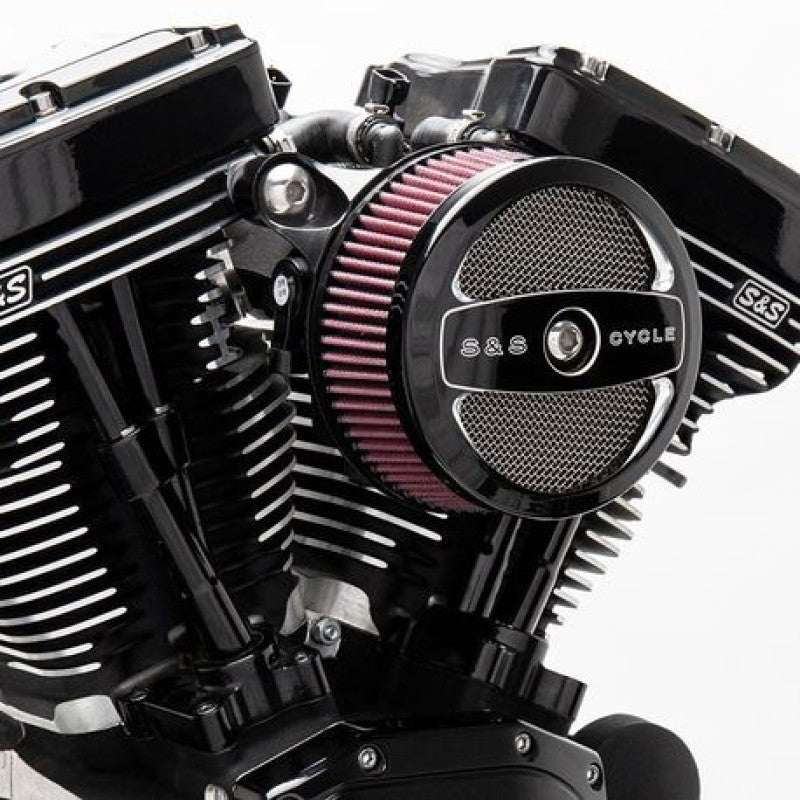 SSC Air Cleaner Kits - S&S Cycle 01-15 Fuel-Injected Softail Models Stealth Air Cleaner Kit w/ Air 1 Cover