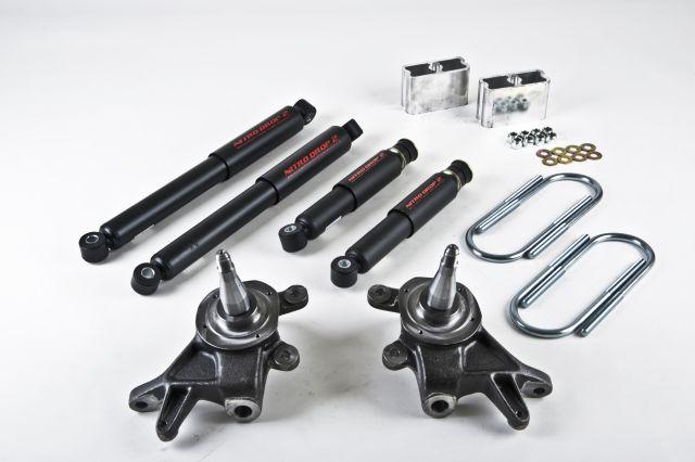 BT Lowering Kit w ND2 Shocks - Belltech LOWERING KIT WITH ND2 SHOCKS
