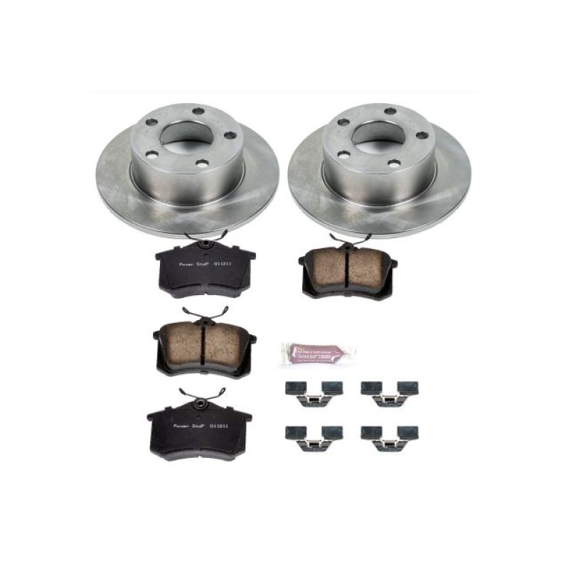 PSB Autospecialty Kit - Power Stop 98-04 Audi A6 Rear Autospecialty Brake Kit