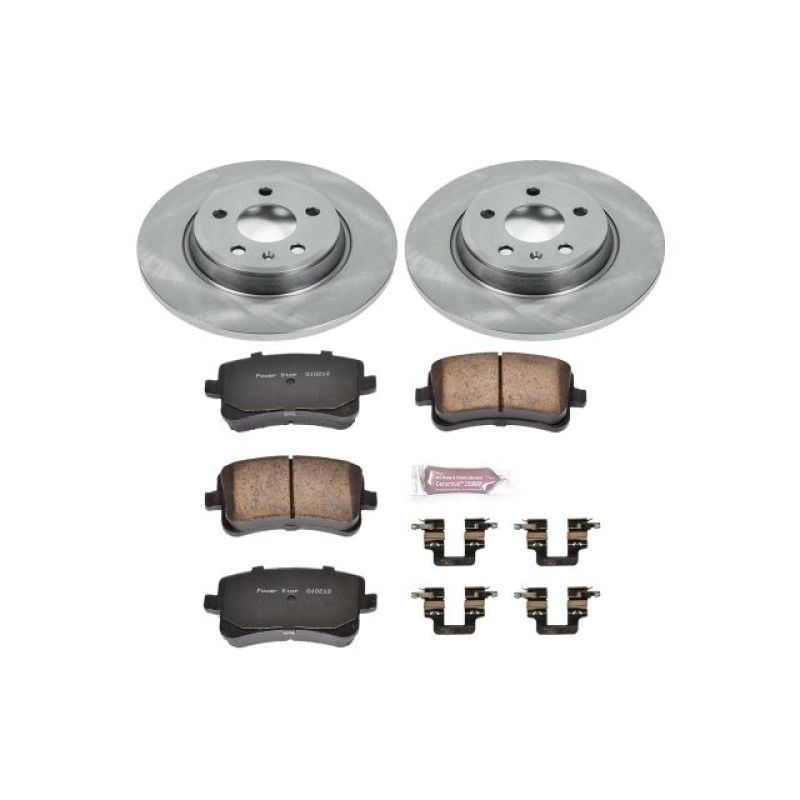 PSB Autospecialty Kit - Power Stop 09-16 Audi A4 Rear Autospecialty Brake Kit
