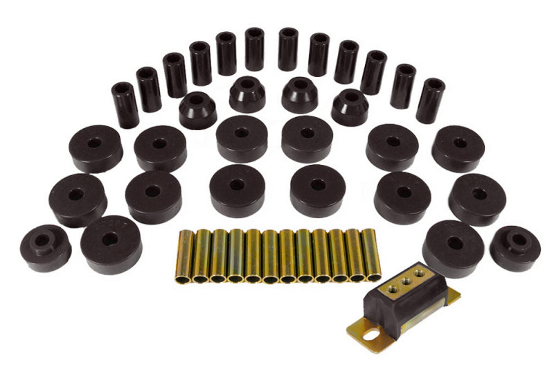 PRO Total Kits - Blk - Prothane 74-75 Jeep CJ5 Total Kit - Black