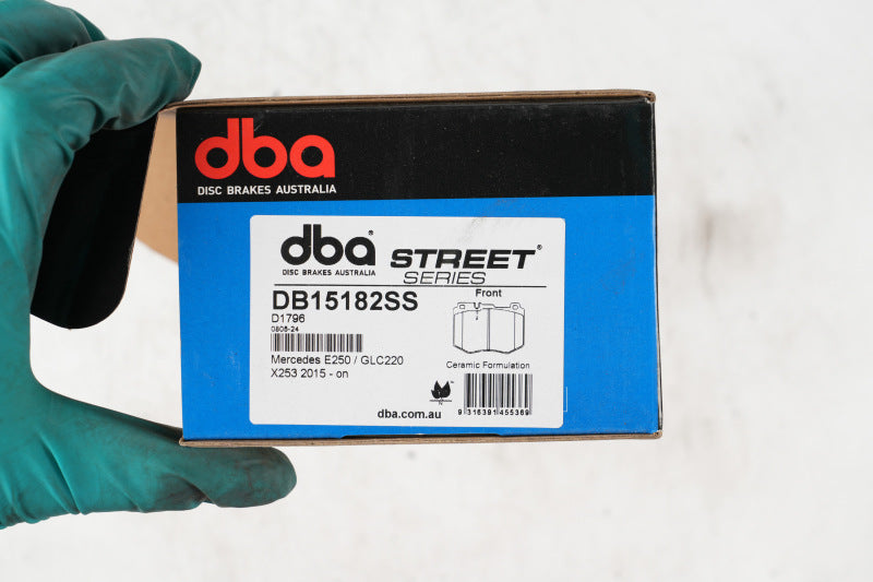 DBA Street Series Brake Pads - DBA 17-19 Mercedes-Benz E300 (Excl AMG Exterior Package) Street Series Front Brake Pads