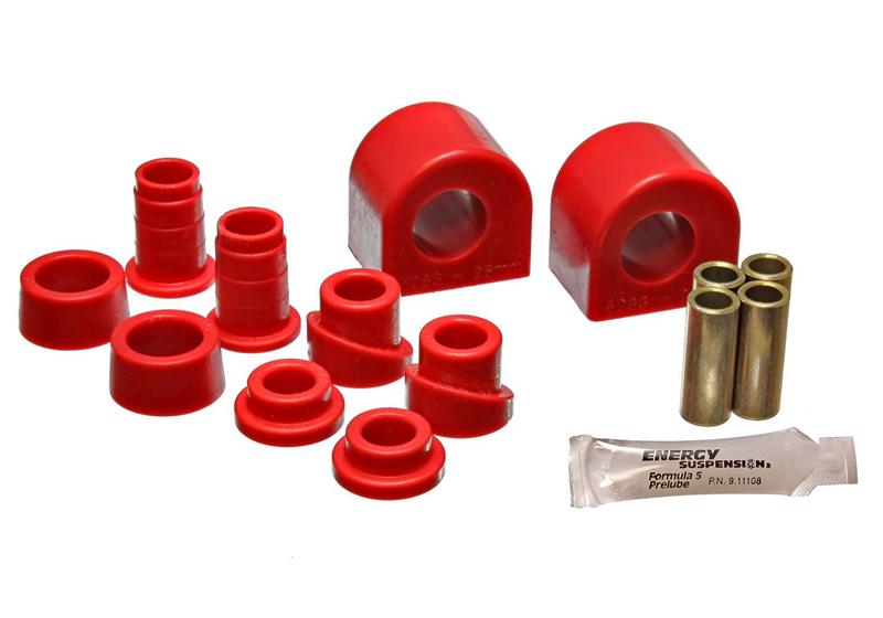 ES Sway Bar Bushings - Red - Energy Suspension 26Mm Corvette Front Stab Bar - Red