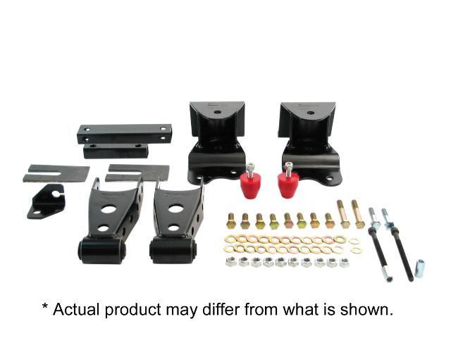 BT Shackle Kit - Belltech SHACKLE AND HANGER KIT 88-98 GM C-1500/2500 EXT CAB