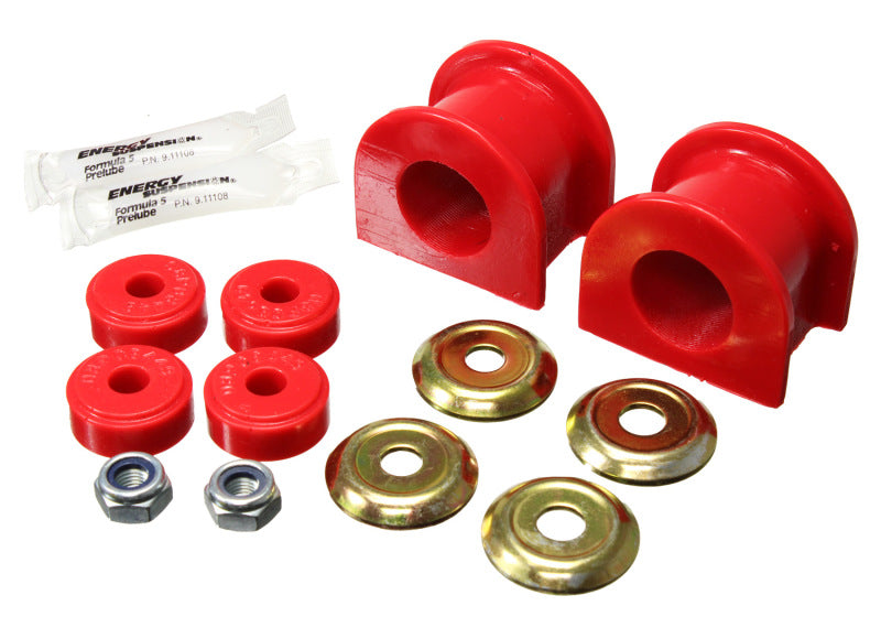 ES Sway Bar Bushings - Red - Energy Suspension 05-15 Toyota Tacoma 2WD 30mm Front Sway Bar Bushing Set - Red