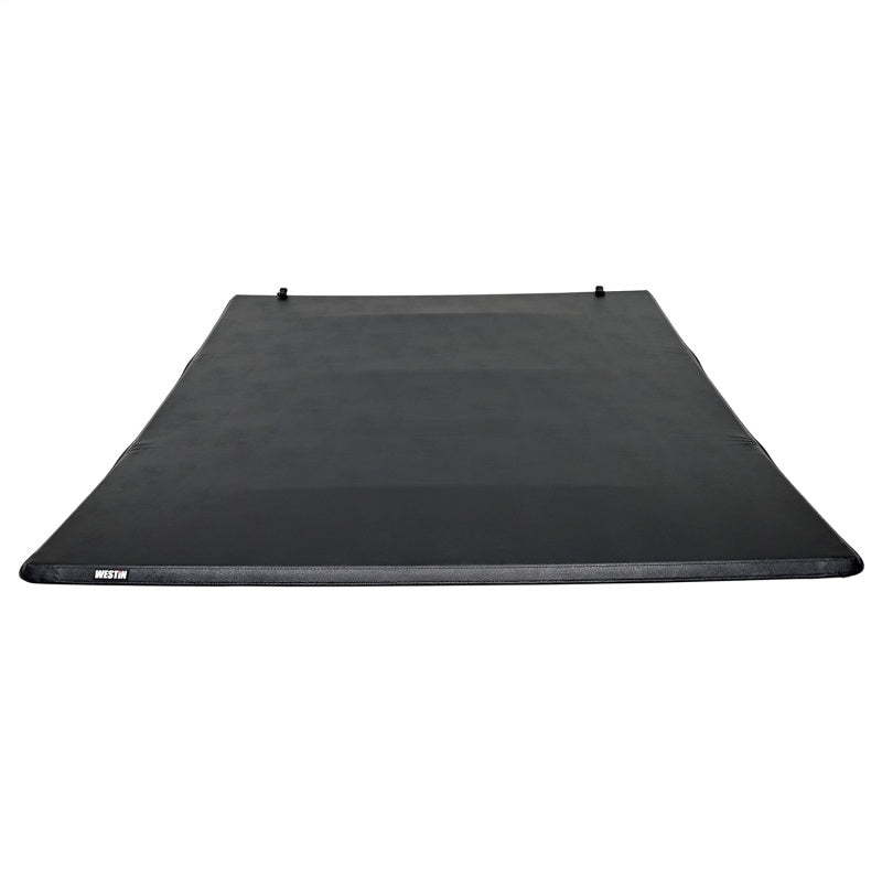 WES Soft Tri-Fold Tonneau Covers - Westin 19-24 RAM 1500 New Body (Excl. 19-23 Classic) 6ft. 4in. Bed Soft Tri-Fold Tonneau Cover - Blk