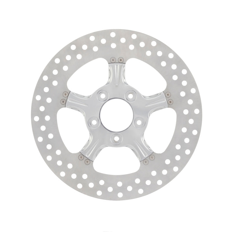 PFM Brake Rotors - Performance Machine Disc/Carr 11.8 Fierce Rear - Chrome