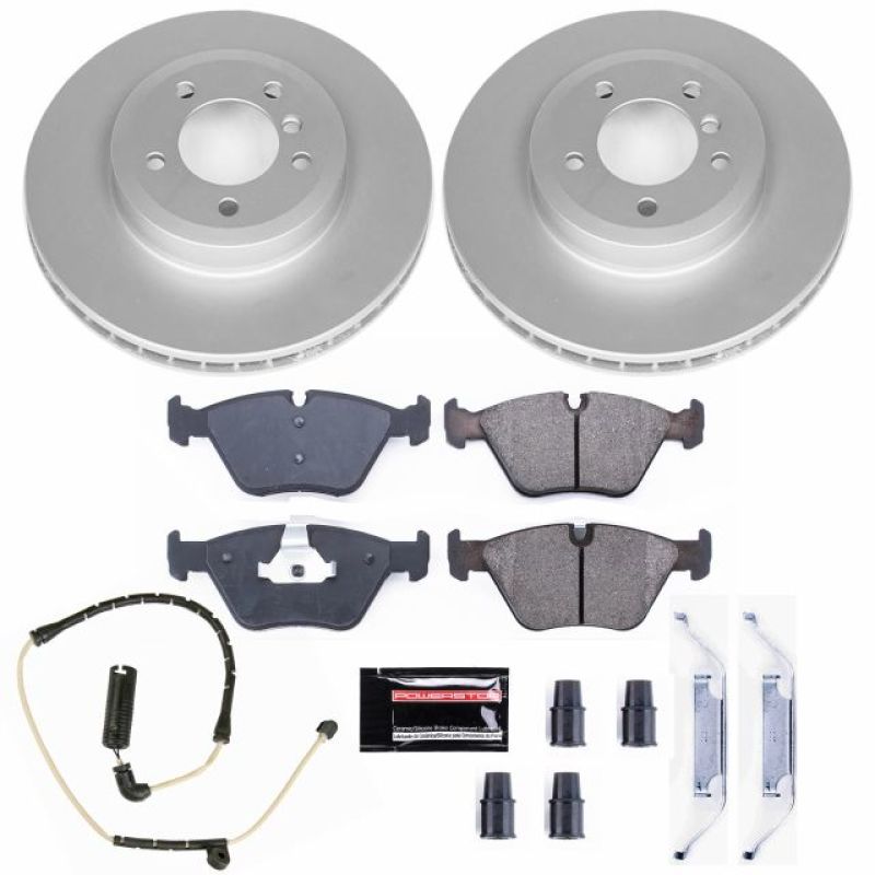 PSB Z23 Evolution Coated Kit - Power Stop 06-08 BMW Z4 Front Z23 Evolution Sport Coated Brake Kit