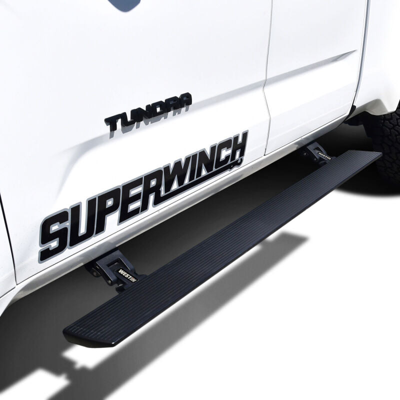 WES Running Boards - Pro-e - Westin 22-25 Toyota Tundra Double Cab Pro-e Running Boards - Tex. Blk