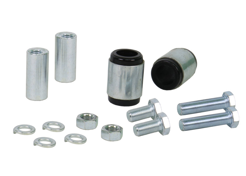 WL Camber Adj Kits - Whiteline 09 lancer Ralliart Rear Camber adj kit-control arm upper bushes