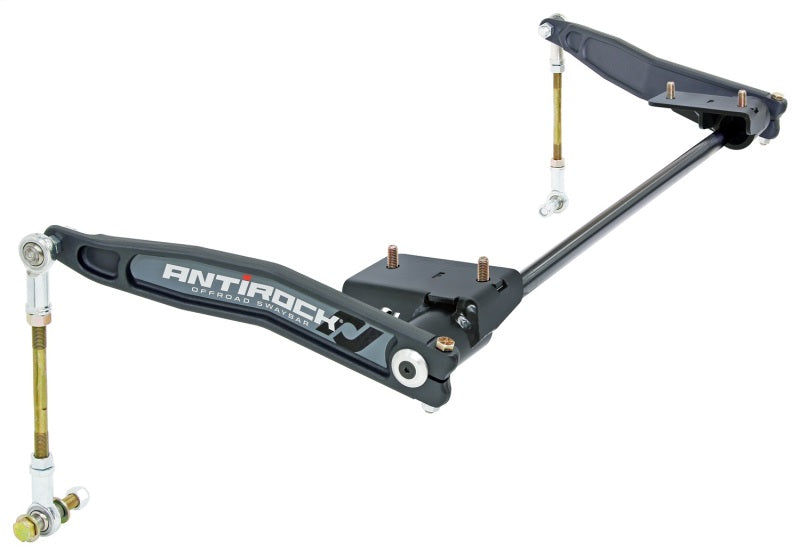 ROK Antirock Sway Bars - RockJock JL/JT Antirock Sway Bar Kit Front Forged Arms Steel Brackets Heavy 1in Bar