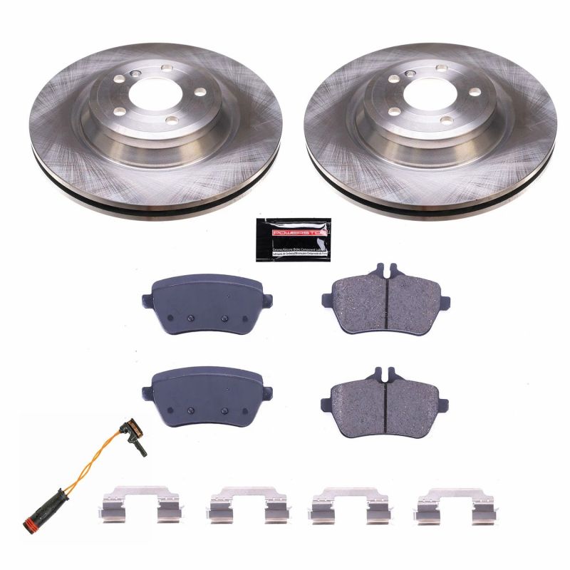 PSB Autospecialty Kit - Power Stop 15-16 Mercedes-Benz SL400 Rear Autospecialty Brake Kit