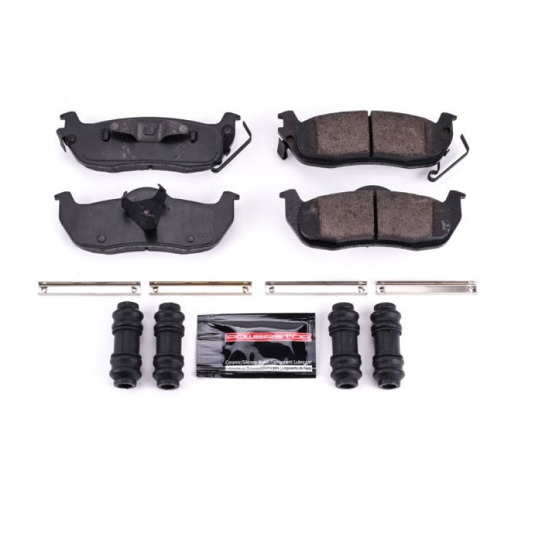 PSB Z23 Evolution Brake Pads - Power Stop 04-10 Infiniti QX56 Rear Z23 Evolution Sport Brake Pads w/Hardware